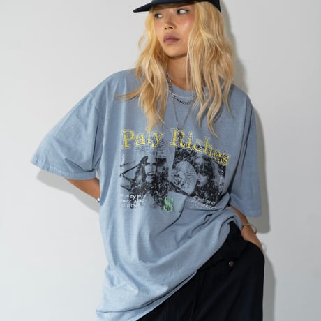 1006 Rags Riches Photo Tee/3カラー