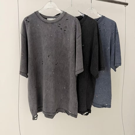 1065 Vintage Wash Oversized Tee/3カラー