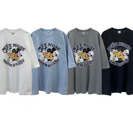 happy pal mickey  over tee/3カラー