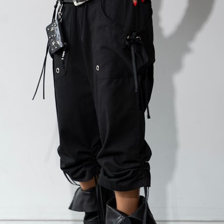 Drawstring Cargo Pants/2カラー
