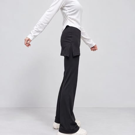 1089 Skirt Layered Flare Leggings⁠