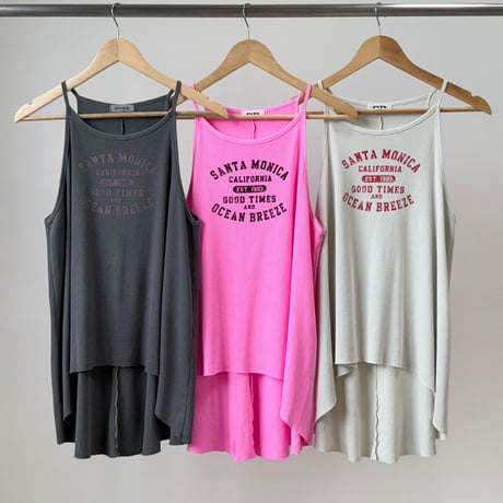 0903 Santa Monica drape tank/3カラー