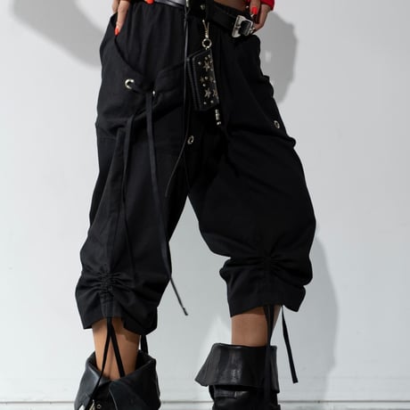 Drawstring Cargo Pants/2カラー