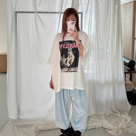 1041 Forever Marilyn Photo BIG TEE/2カラー