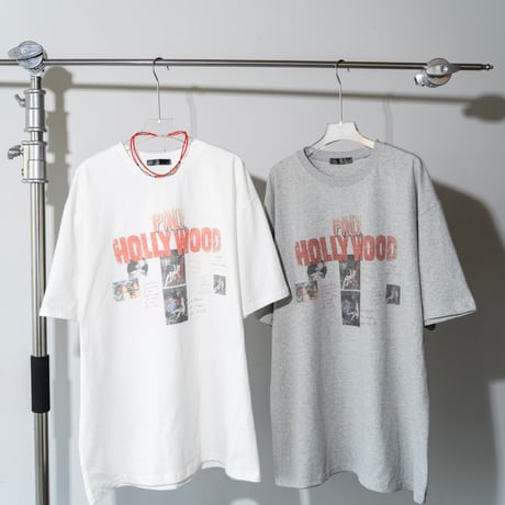 0987 Hollywood Graphic Over Tee/2カラー