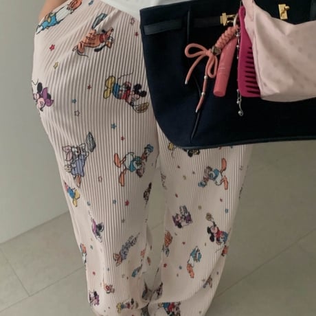 即納　0933 pleats mickey pants/2カラー
