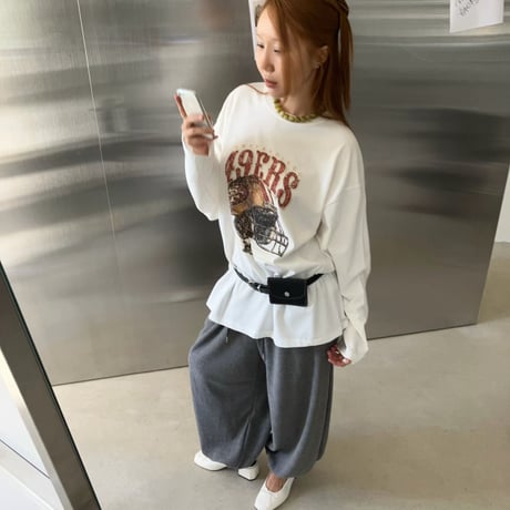 【数量限定】49ERS Vintage Football BIG Tee/2カラー