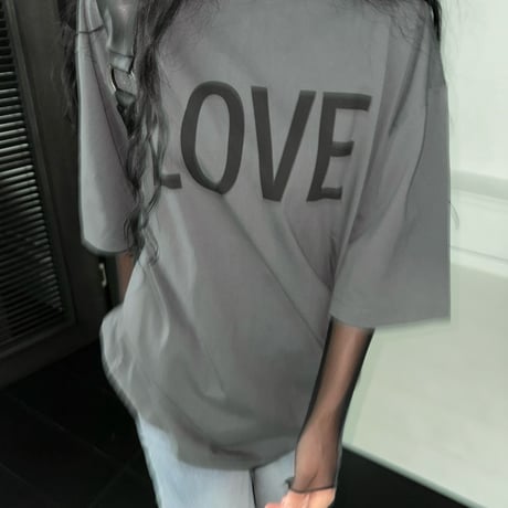 【早期お届け★数量限定】LOVE♥︎BIG TEE/3カラー