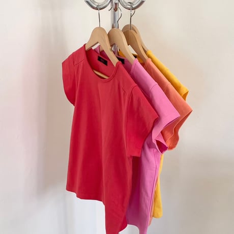 0981 Yoke Section Basic T-Shirt/8カラー