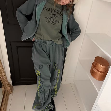 54pigment LOGO sweat pants/5カラー