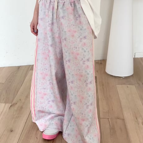 Flower tape pants/2カラー