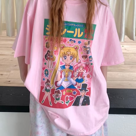 【早期お届け★数量限定】TV moon Tshirt/3カラー