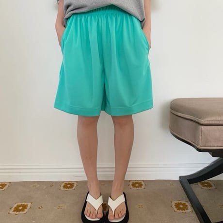 0926 colorful mesh half pants/5カラー