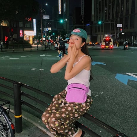 即納　0892 flower garden pants/3カラー