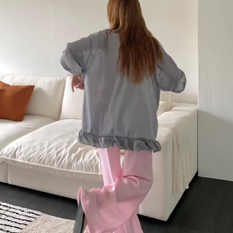 mesh cute tee/2カラー