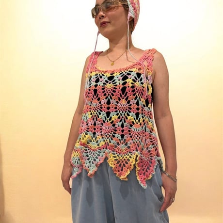 【即納】colorful クロシェ キャミ