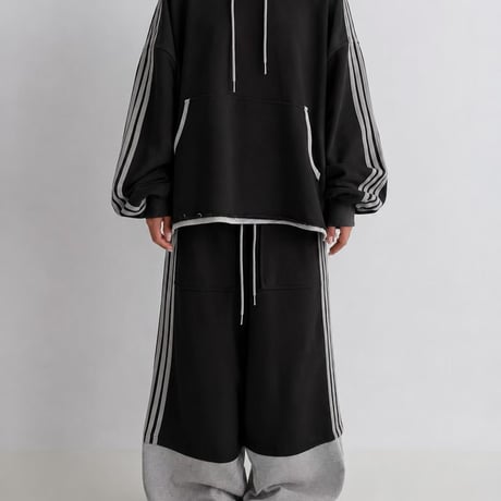 1063 Line Layered Sweat Setup/2カラー