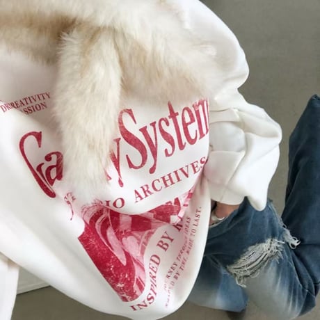 【数量限定】Gallery System Graphic over  Sweat/2カラー