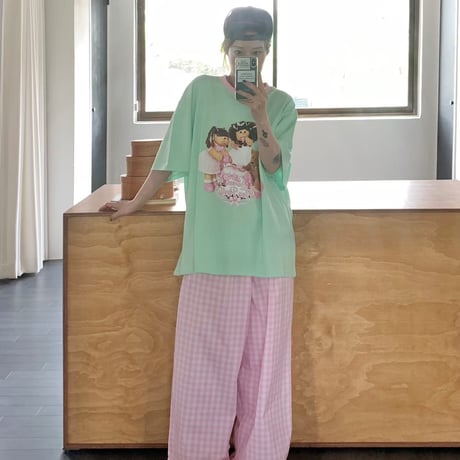 【数量限定】ギンガムCheck long pants/2カラー
