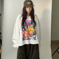 1084 angry moon ロングBIG TEE
