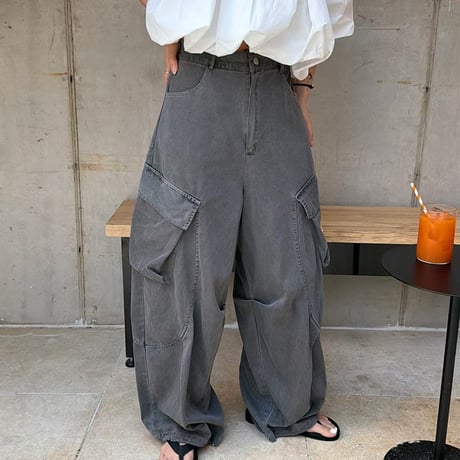 0927 pigment cargo 2way pants/2カラー