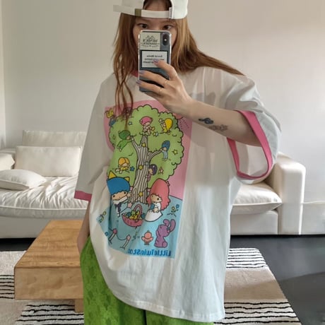 Twins tee shirt/2カラー