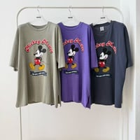 0916 古着風 New mickey tee/3カラー