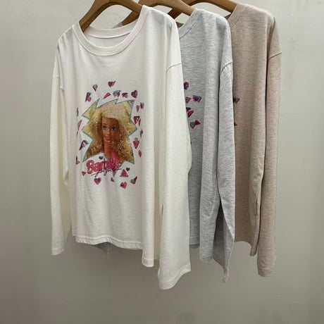 Fw/* Pink Crush Barbie BIG ロンTEE/3カラー