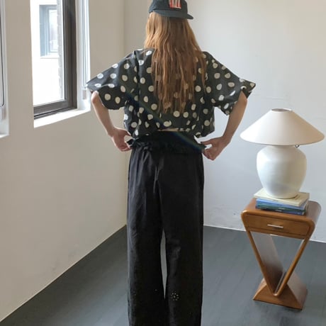 【数量限定】dot balloon blouse2カラー