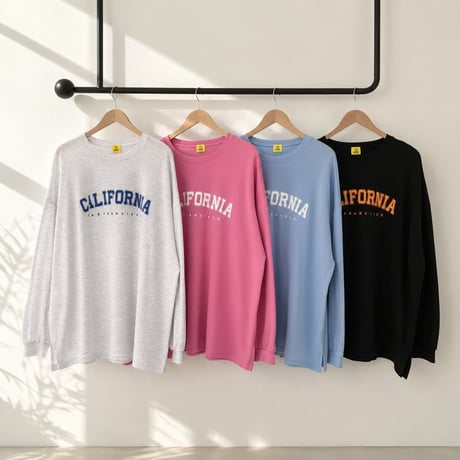 1005 California over long sleeve/4カラー