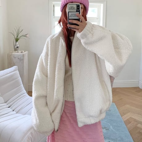 1029 Chara Boa Zip Jacket