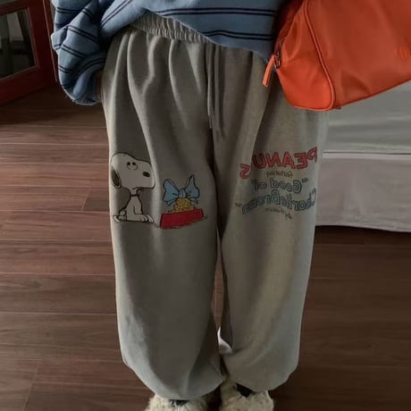 SNOOPY PEANUTS ジョガーpants/2カラー
