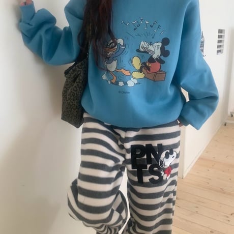 1050 mickey＆donald sweat