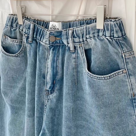 【数量限定】frilldenimpants
