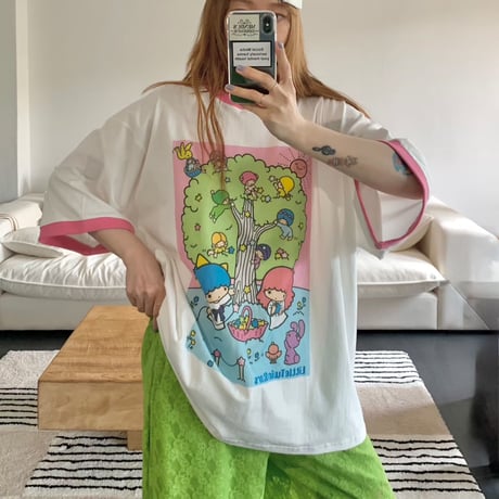 Twins tee shirt/2カラー