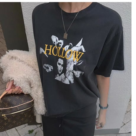 0971 HOLLOW Vintage Graphic Tee/2カラー