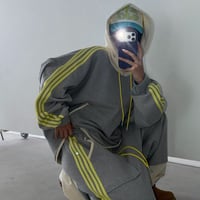 1063 Line Layered Sweat Setup/2カラー