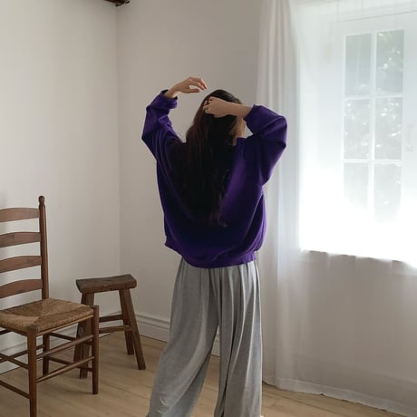 0972 Color Wide Jogger Pants/11カラー