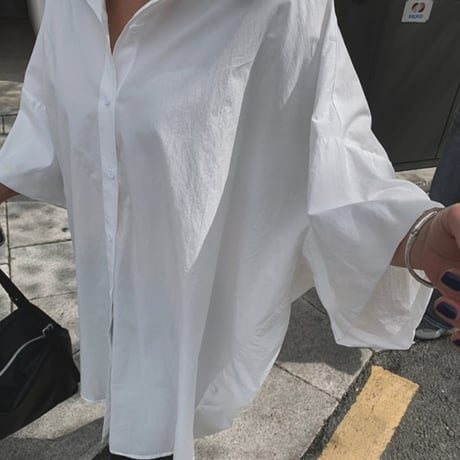 effort less over shirt/2カラー