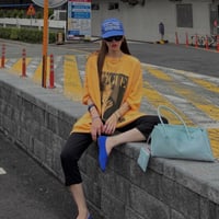 即納　0953 【数量限定】Vintage Boy Photo over tee shirt/2カラーあやさん着用
