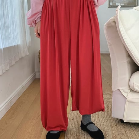 0972 Color Wide Jogger Pants/11カラー