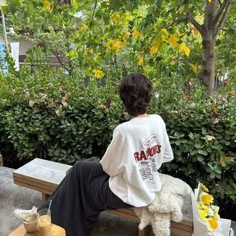 1100 RAMONES Back Print sweats/2カラー