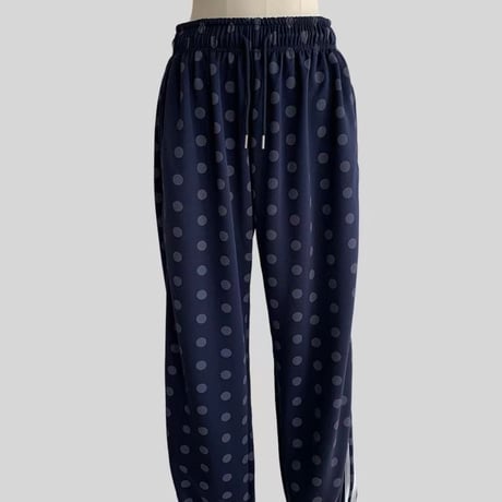0997 dot line jogger pants/2カラー