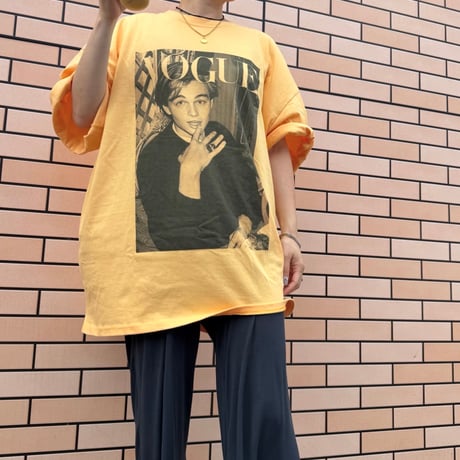 0953 【数量限定】Vintage Boy Photo over tee shirt/2カラーあやさん着用