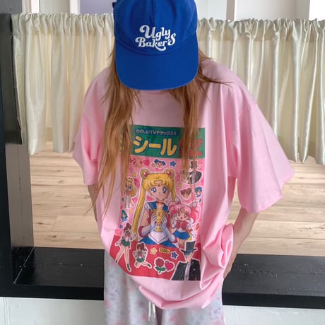 【早期お届け★数量限定】TV moon Tshirt/3カラー