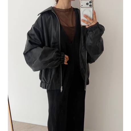 シアーメッシュレイヤードトップス / 2color