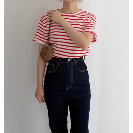 Waffle Border Tee