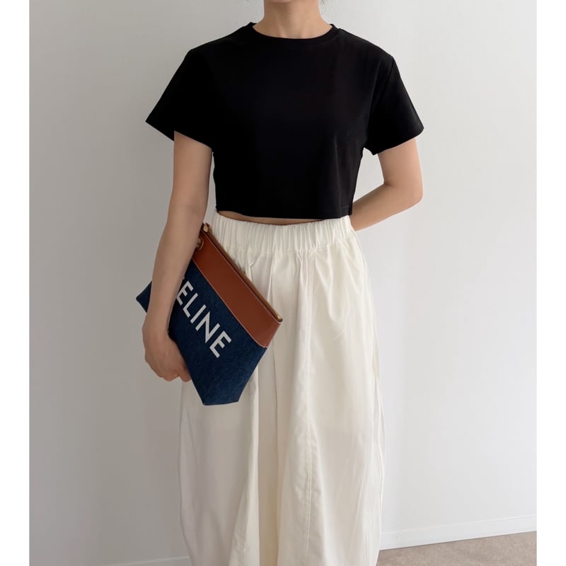 AMIE original》ショート丈TOPS / black | AMIE