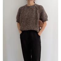 《AMIE original》 Fluffy Mix Knit / brown