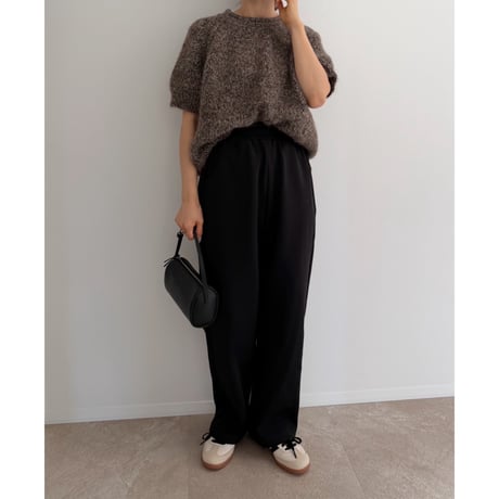 《AMIE original》 Fluffy Mix Knit / brown